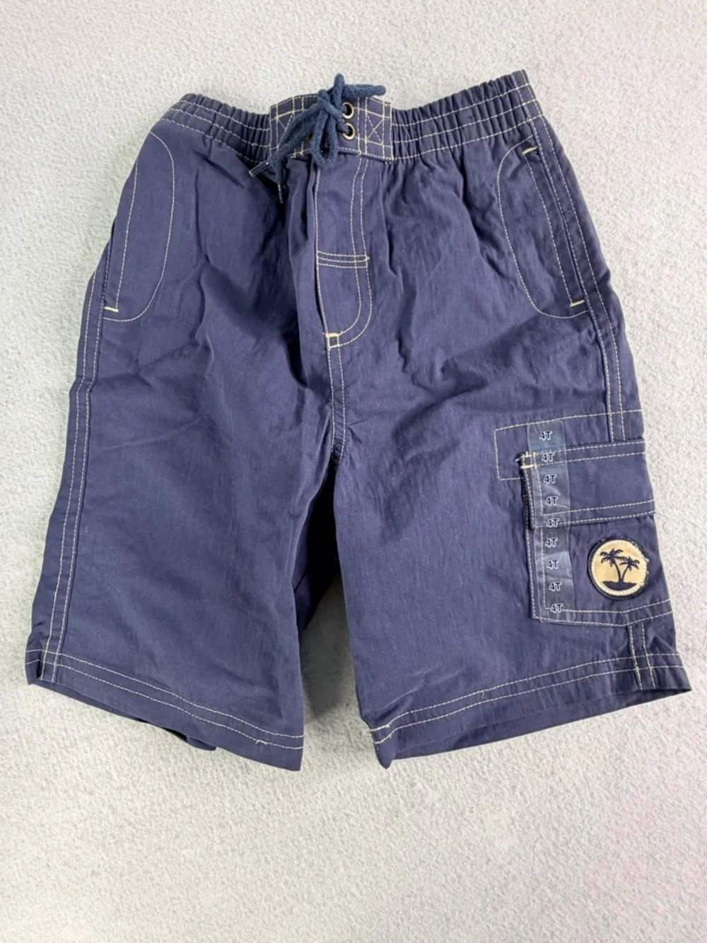 Arizona Shorts Size 4 Lot (2)  Blue Cargo Chino Running Outdoors Bottoms New